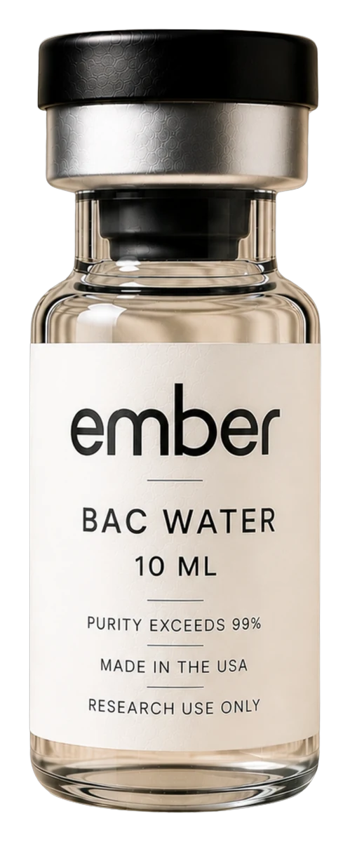 EMBER BAC WATER research vial